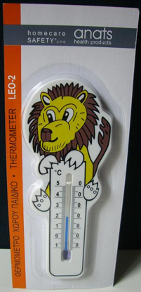 Picture of ΕNVIRONMENT'S KIDS THERMOMETER LION SHAPE LEO-2 ANATS