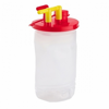 Picture of SINGLE SUCTION VASE 1LT WITH RED CAP