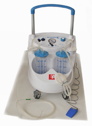 Picture of MOBILE ASPIRATOR WITH ELECTRIC POWER 3A MAXIASPEED ITALY 60LT 6,2P