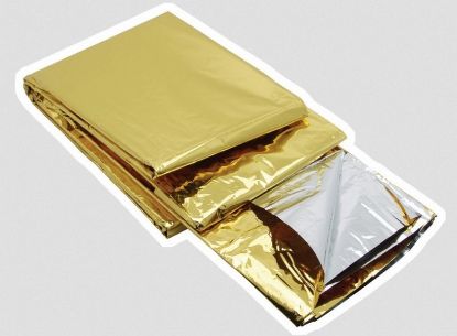 Picture of FIRST AID ISOTHERMIC ALUMINUM BLANKET 1,60X2,10