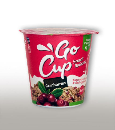 Picture of GΟ CUΡ SNACK WITH OATS & CRANBERRIES 65GR