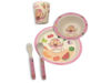 Picture of BABY DISH SET FOR GIRLS  ICOBABY 4069 PINK