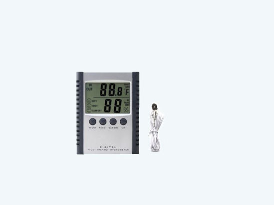 Picture of THERMOMETER,HYGROMETER,DIGITAL,MIN/MAX 306126