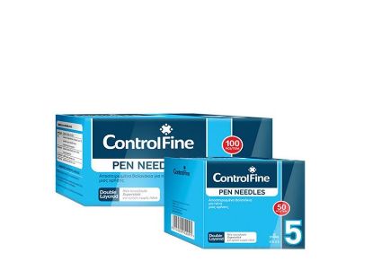Picture of CONTROL FINE PEN NEEDLES FOR INSULIN 5-31X100 31G