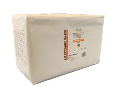 Picture of GAUZE SWABS 10X20 12PLY SAFETY 100pcs