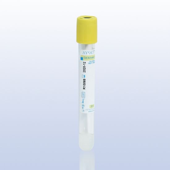 Picture of Serum Blood Collection Tubes – Yellow Cap